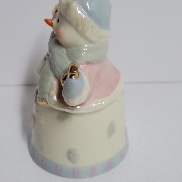 Baum Bros Formalities Snowman bell ornament - Picture 4 of 16